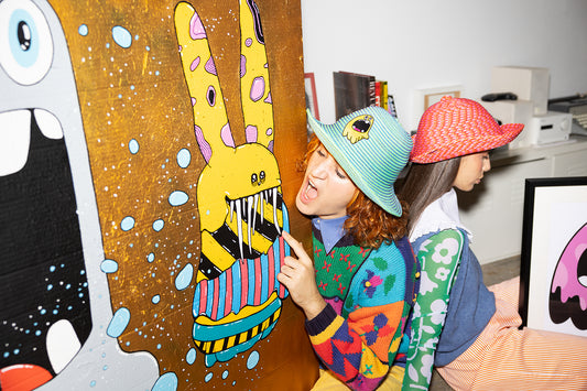 Bunga x Spiral Out Hat